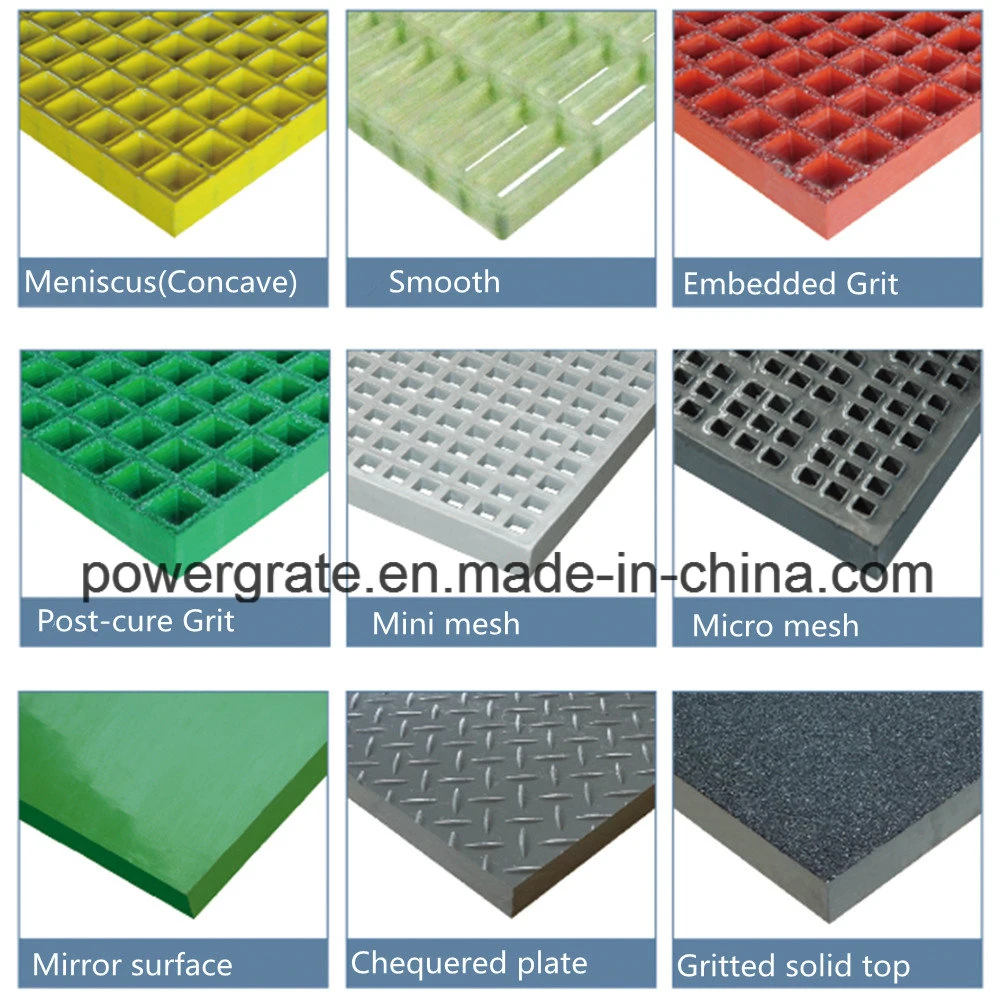 FRP/GRP Molded Grating Solid Top