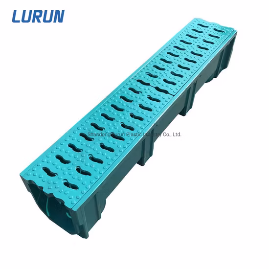 New Product U Shape Trench Cover Fiberglass FRP GRP Channel Gutterway for Road