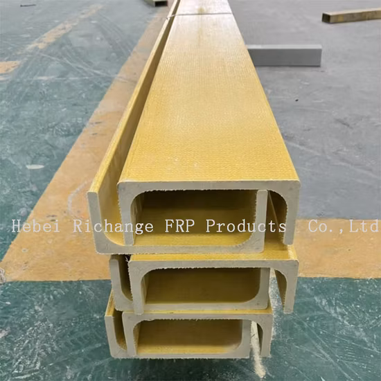 Curved FRP Profiles Radius Pultrusion Curved FRP Beam Tube