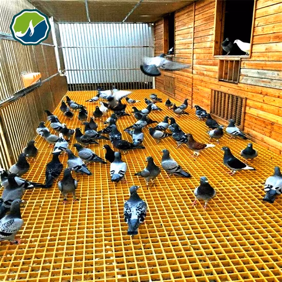 Corrosion Resistant FRP Flooring Grating, High Strength Fiberglass Deck Flooring