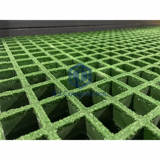 Industrial Walkway Application FRP Fiberglass Reinforced Plastic Grating with Anti
