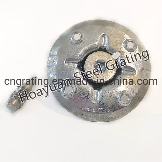 Steel/Stainless Steel / FRP Gpr Fiberglass Grating Clip with Nail and Bolt